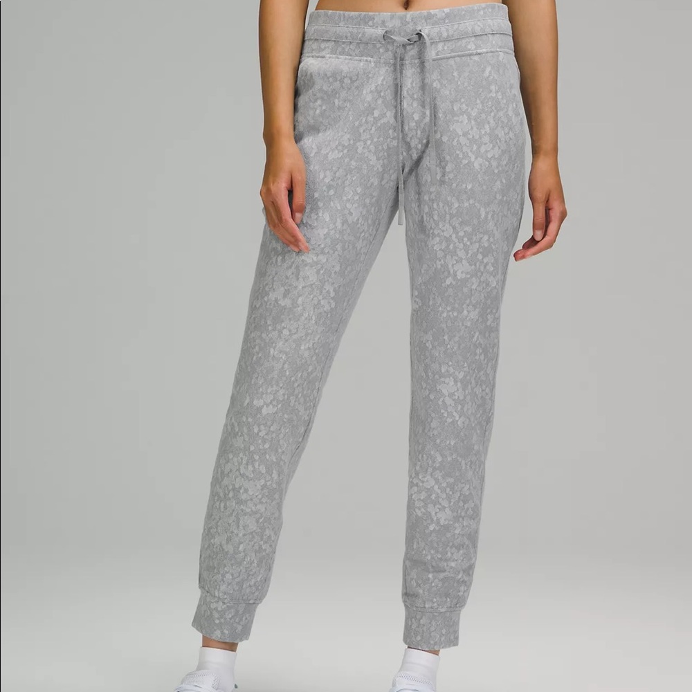 lululemon athletica Gray Patterned Leggings
